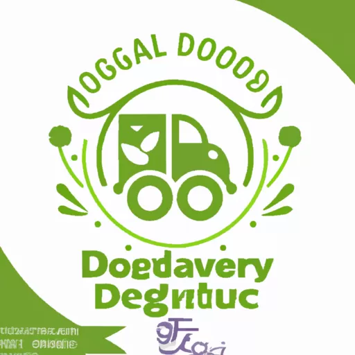 Organic Food Delivery Logo Design, Logo Design for Organic Food Delivery, Organic Food Delivery Services Logo, Logo Design for Sustainable Food Delivery, Organic Food Delivery Logo Ideas